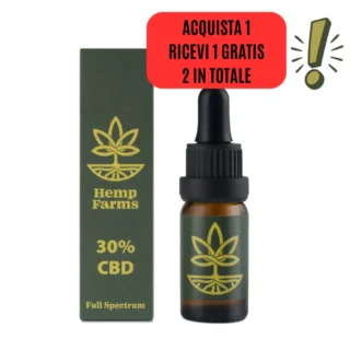 Olio Hemp Farms CBD OIL 30% 10ml. Full Spectrum
